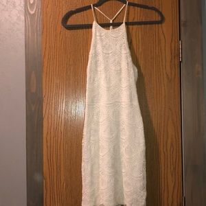 Small white lace dress